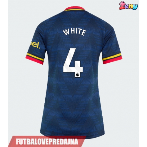 Lacne Ženy Futbalové dres Arsenal Ben White #4 2026-27 Krátky Rukáv - Preč